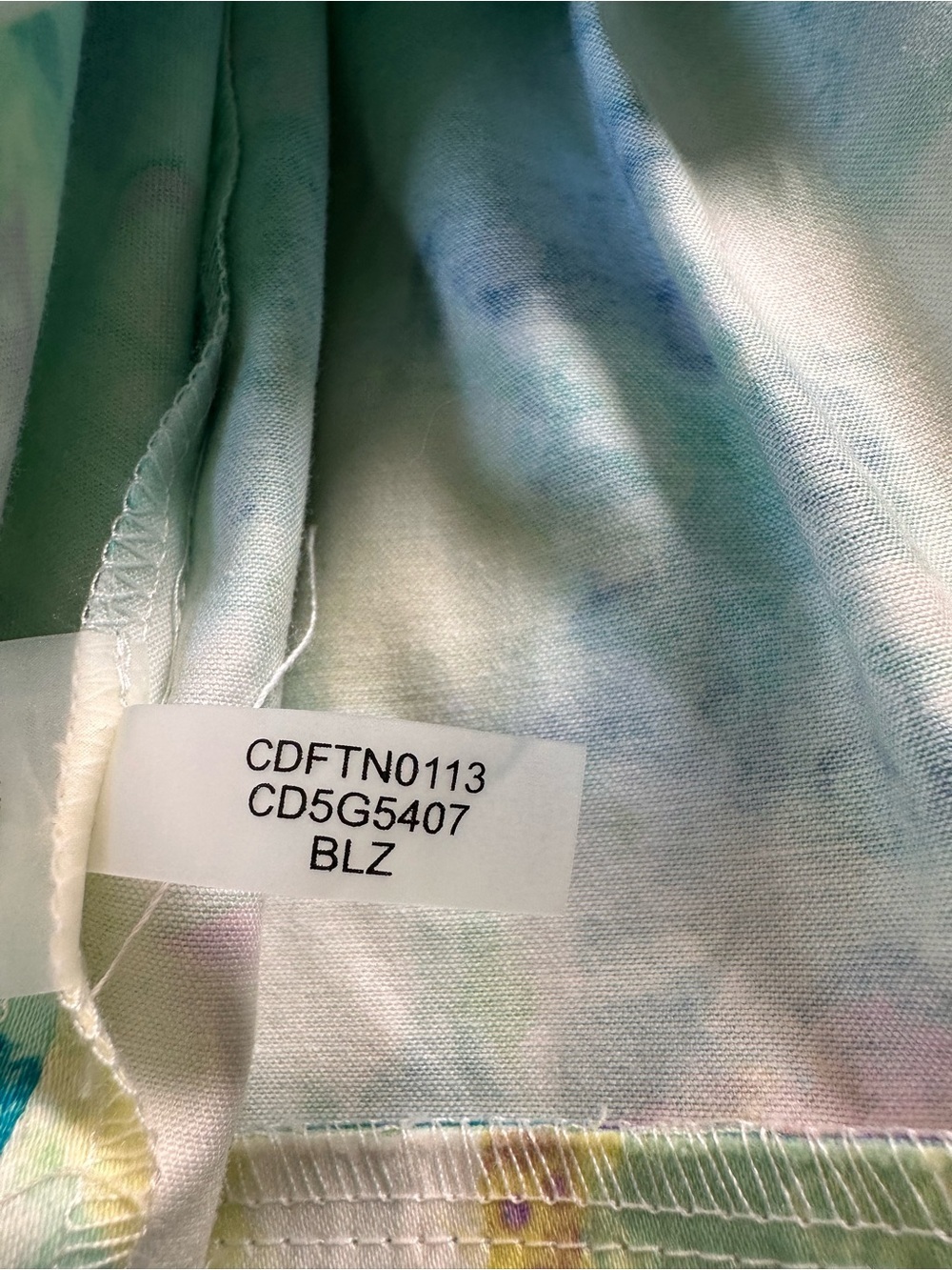 Calvin Klein Floral Sheath Dress Women’s Size 6 Cotton Stretch Midi - Picture 7 of 11
